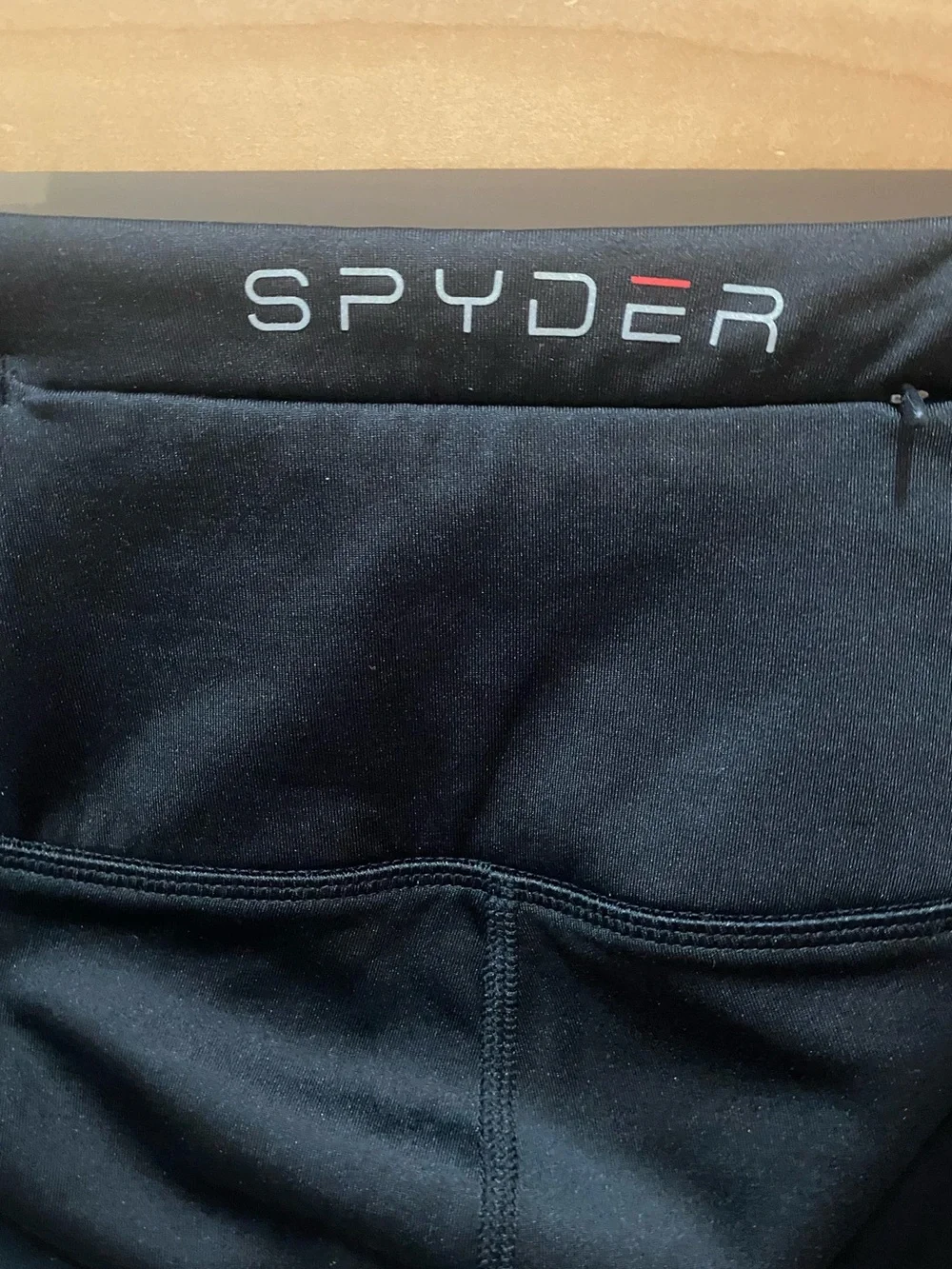 Women’s Athletic Black Spyder Active wear Leggings - S